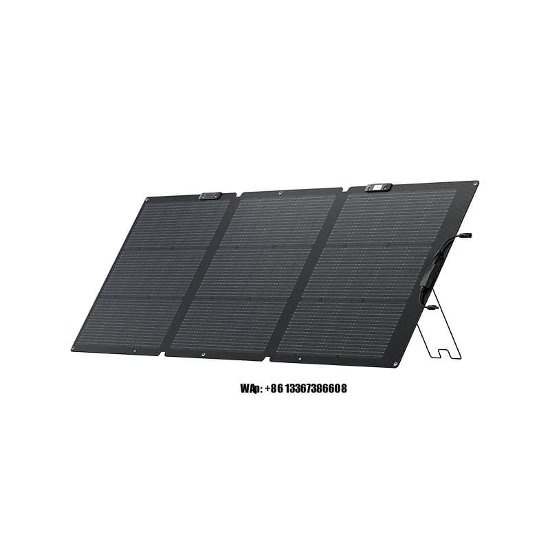 Pannello solare da 160 W per batteria Ecoflow Scheda di generazione di energia pieghevole portatile Casa da campeggio esterna Ricarica impermeabile