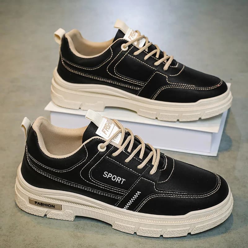 Casual Sneaker for Men Wear-Resistant Fashion Breathable Trendy All-match Comfortable Outdoor Platform Sneakers Spring Main New