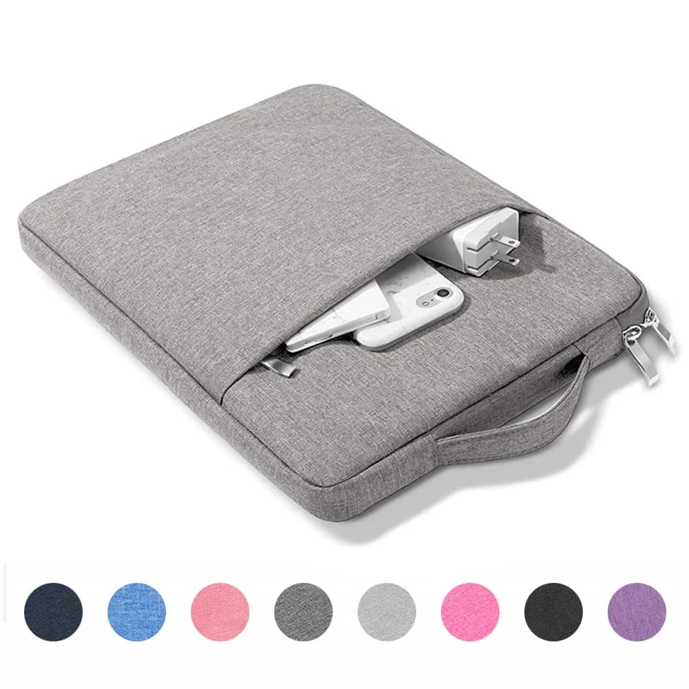 Custodia per laptop per Google Pixel Tablet 11 pollici 2023, con cerniera impermeabile, portatile, con rivestimento ispessito, cover per notebook, funda