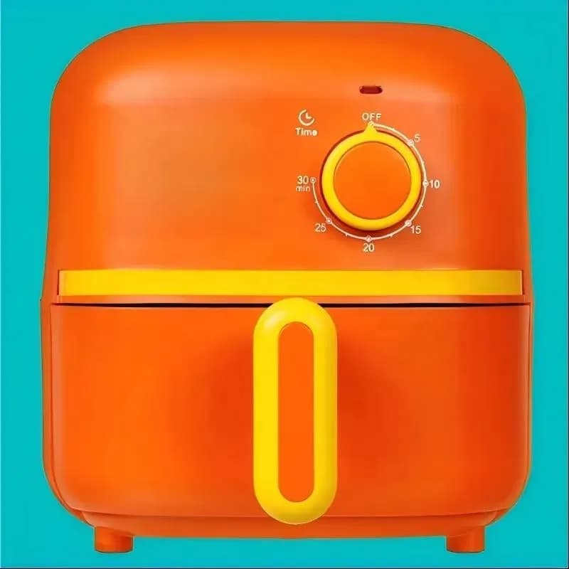 Hot Selling 2L Mini Air Fryer Household Smart Oil Free Electric Fryer Multifunctional Compact