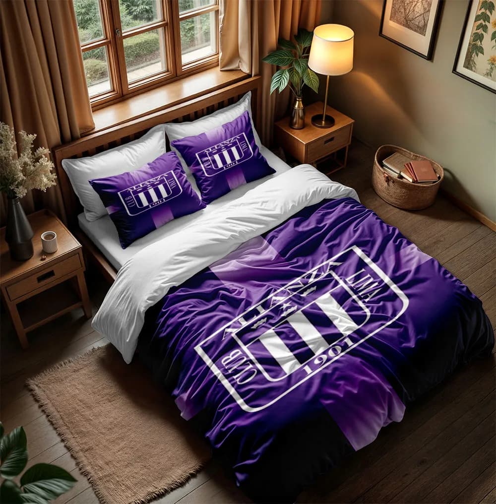Set copripiumino Alianza Lima King Queen Double Full Twin Set biancheria da letto singola