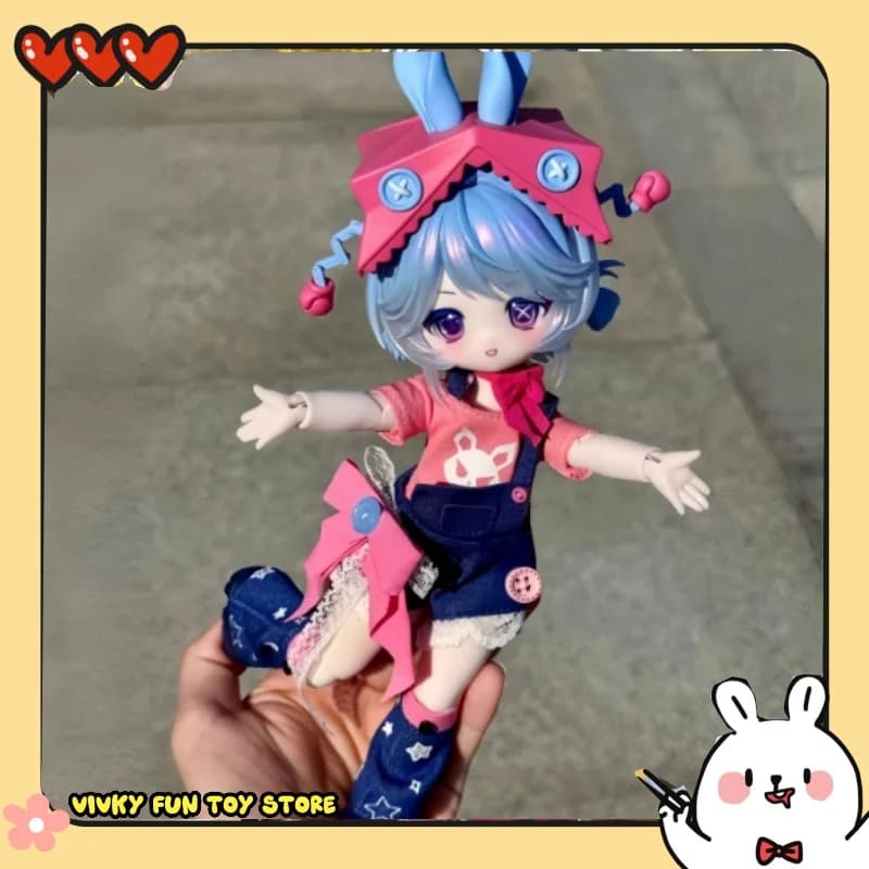 Come4free Bunny Dream Box Scatola Misteriosa, Bambola Snodabile da 12 Pollici, Accessorio per Bambola Bjd da Vestire, Regalo