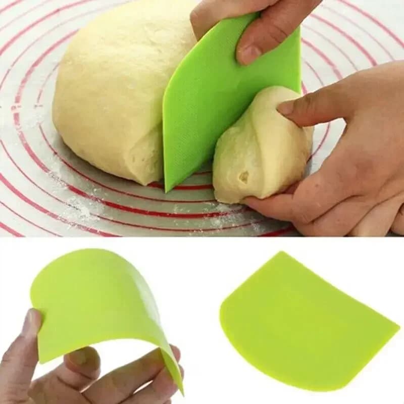 Tablet for plastic pasta, biscuits, founding, bread, pizza, tools, cake spatula, butter, scraper, pastries and bakery utensils