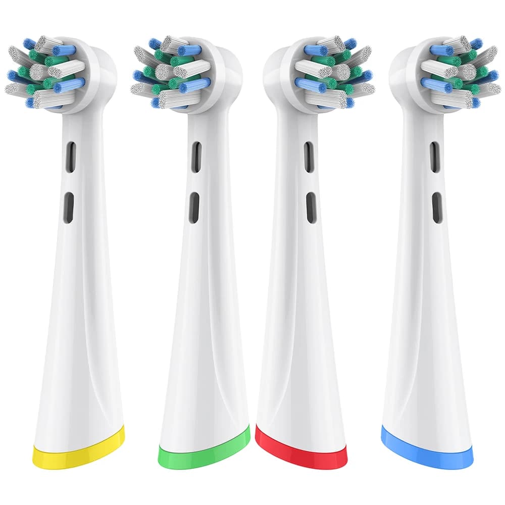Replacement head iO compatible with Oral B IO 2 3 4 5 6 7 8 9 10 electric toothbrush, Cross Clean cartridges.