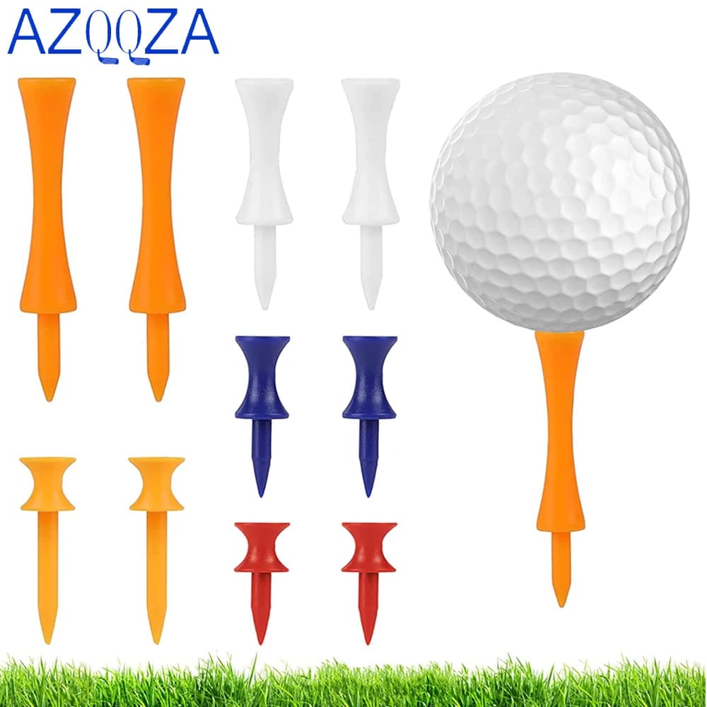 30 pz/set borchie per palline da Golf accessori per sedili a sfera in plastica supporto per chiodi supporto per ausili per l'allenamento del golfista colore casuale
