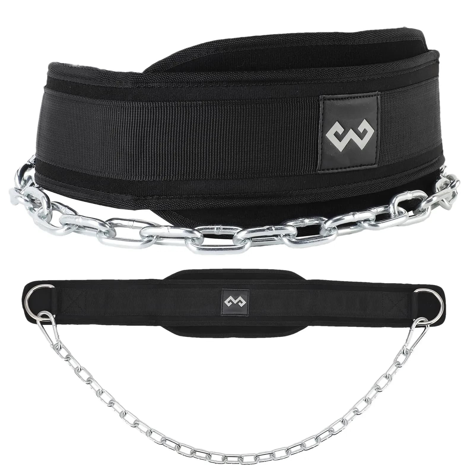 Cintura per sollevamento pesi Cintura per allenamento in palestra Cintura per trazioni con catena Cintura in neoprene per dip Crossfit per sollevamento pesi