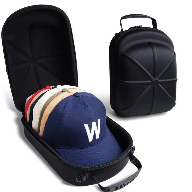 1pc cappello da baseball borsa da viaggio berretto da baseball custodia da viaggio scatola portaoggetti borsa da esposizione borsa da trasporto per berretto da baseball Eva
