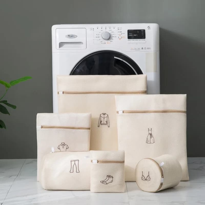 Bedding bag, sandwich, double layer thickened underwear, bra, washing bag, special washing bag for washing in the washing machine, mesh bag for washing clothes