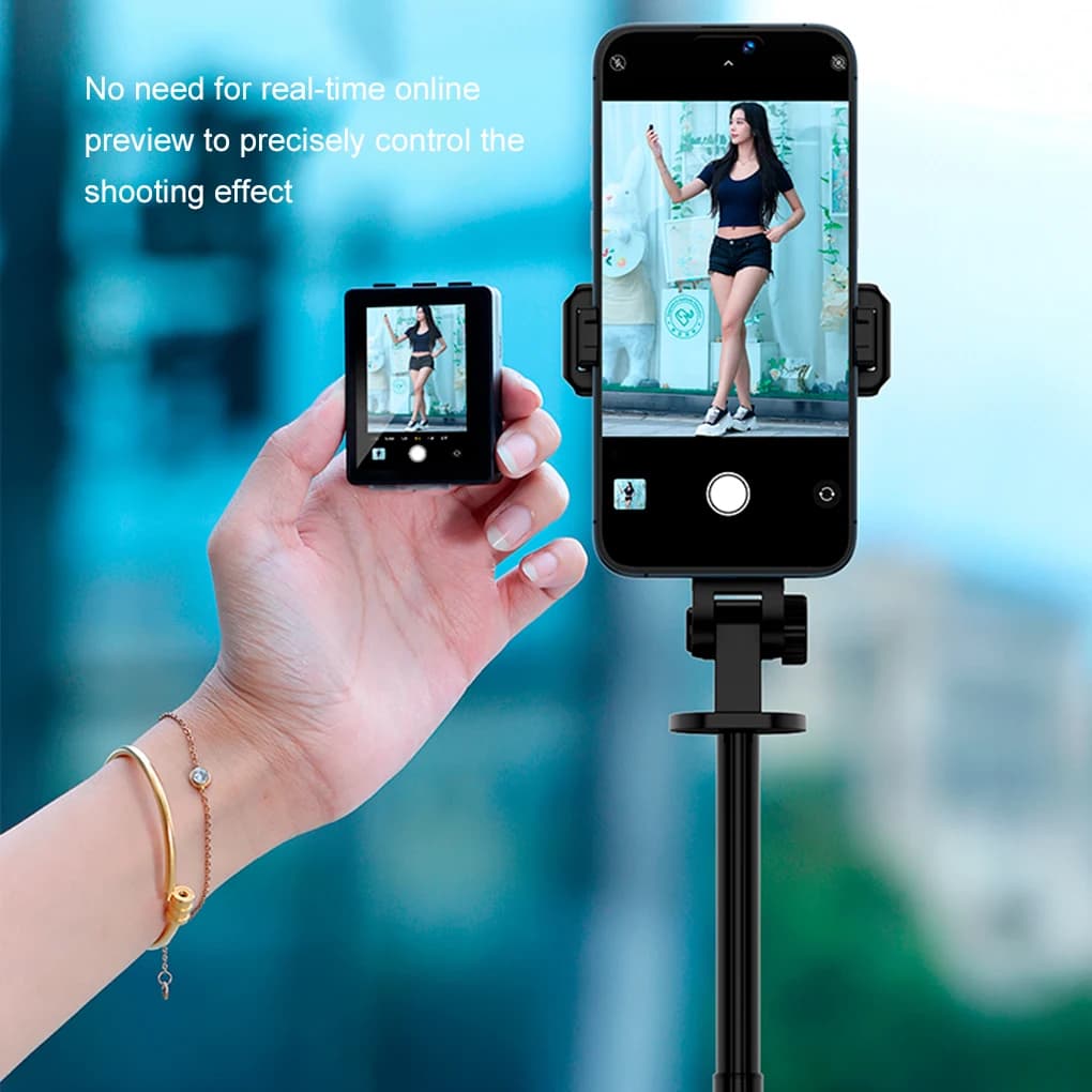 Schermo per selfie del telefono Proiettore per display per selfie posteriore Stesso schermo Artefatto per riprese dal vivo Telefono cellulare Stesso schermo Telecomando