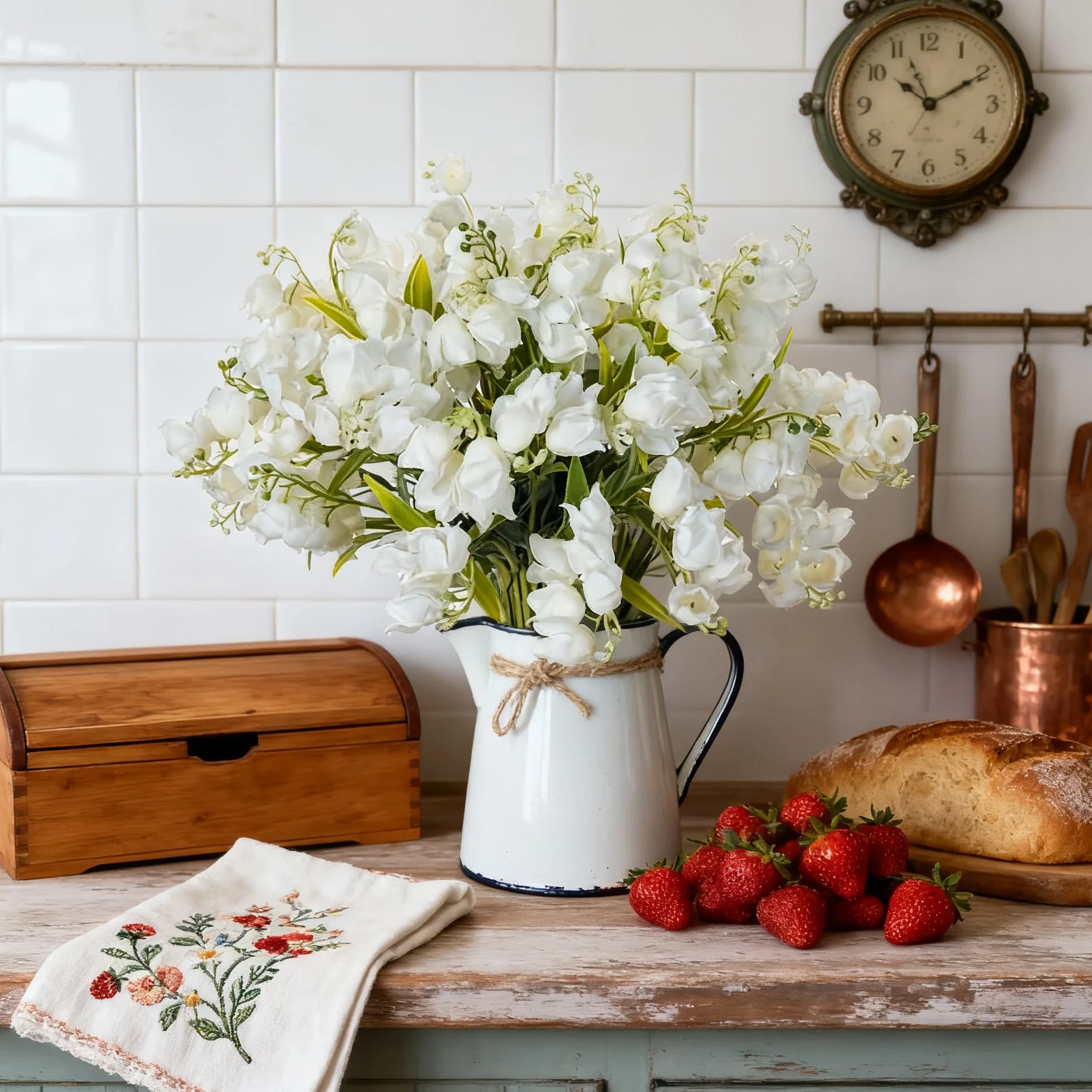5/10Pcs Artificial Flower Canterbury Bell Home Room Table Arrangement Outdoor Yard Vase Wedding Decoration Accessory Graduation
