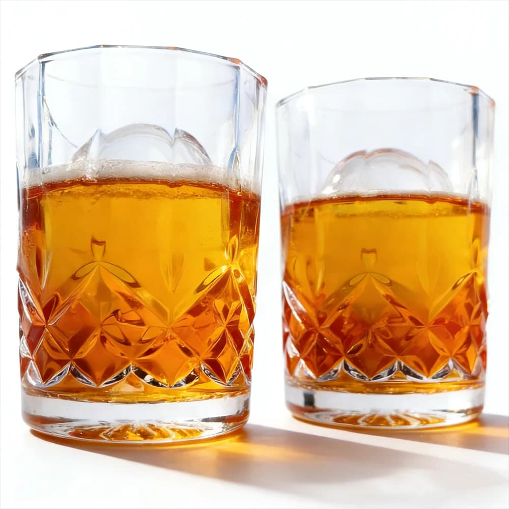 Boccale da birra in vetro trasparente da 8 once con design inciso, esposizione di tazze da gelato, decorazioni per il festival della birra, modello tedesco, birra artigianale
