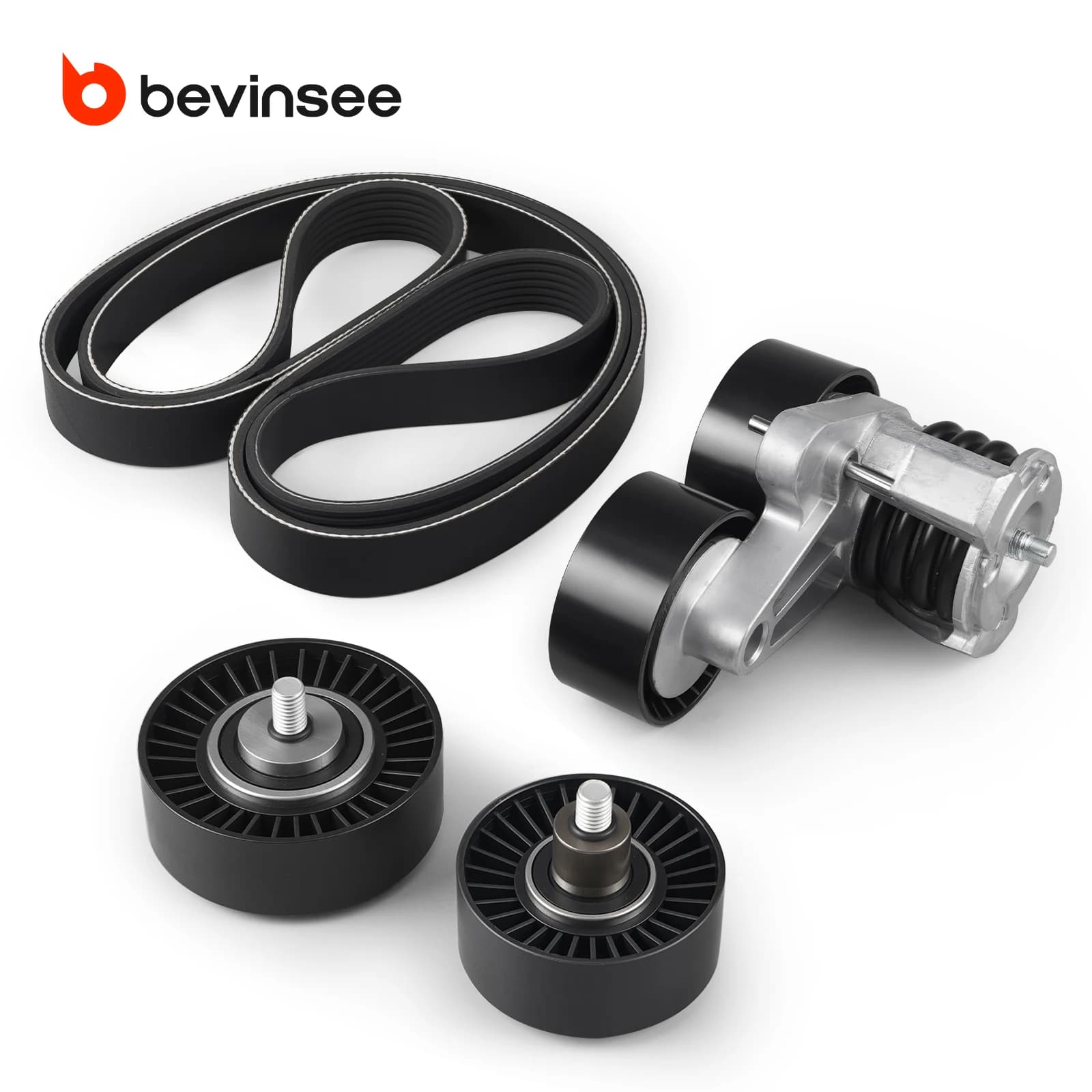 Per N55 Kit tenditore puleggia cinghia di trasmissione, per BMW E90 E92 E93 E91 335i 335is 335xi E82 E88 135i 1M X1 E84 Xdrive35i