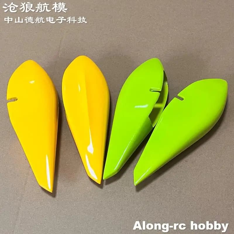 Skywing RC Modelli di Aerei Pezzi di Ricambio FAI DA TE 61 pollici --116 "EDGE540 Parte Aereo In Fibra di Vetro Carrello di Atterraggio Ruota Pantaloni Copertura