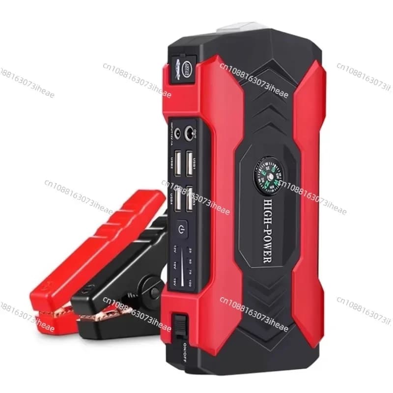 Adatto per l'avviamento di emergenza dell'auto, power bank per auto, avviatore di emergenza 12V, avviatore di batteria.