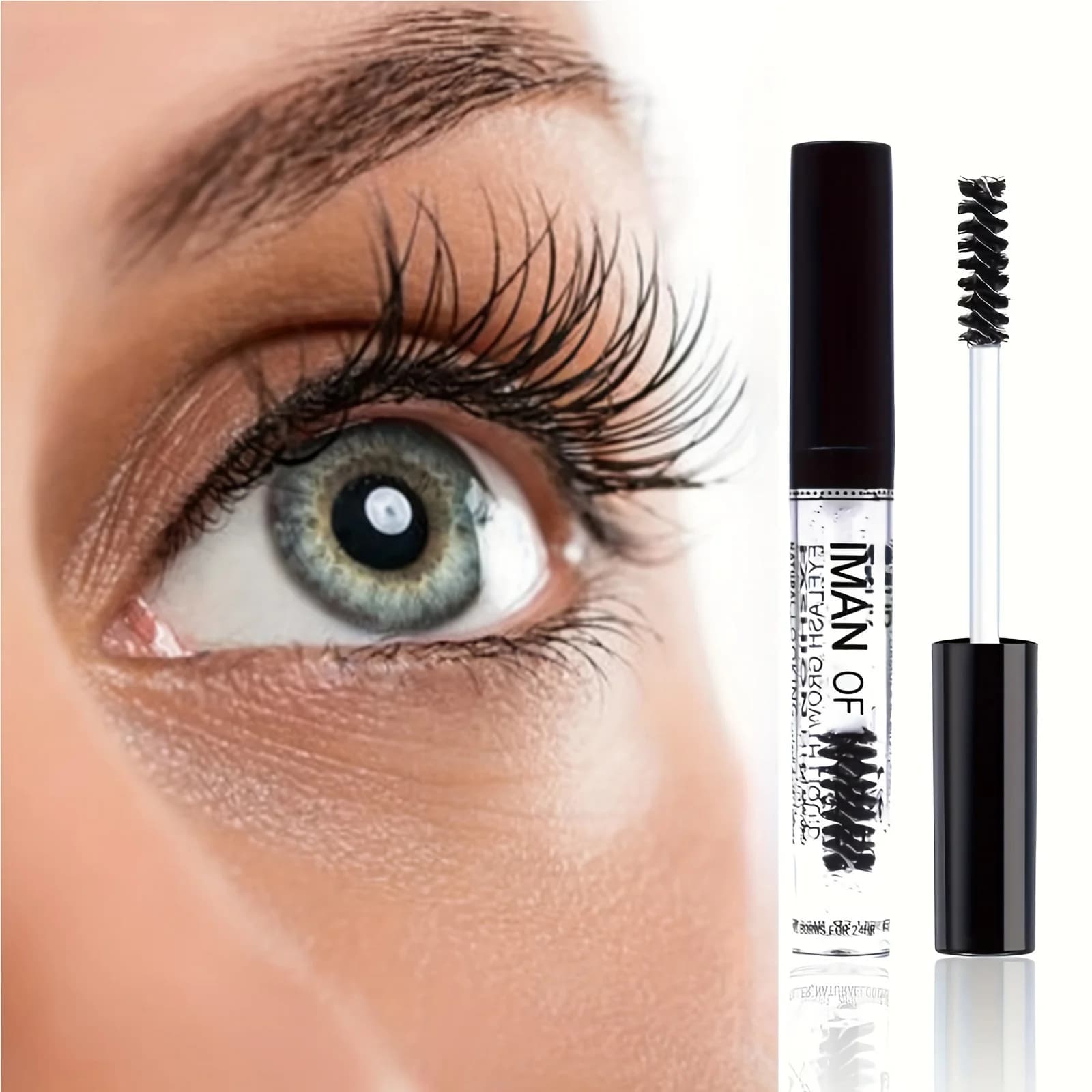 Transparent Eyebrow and Colorful Eyelash Potentiator Liquid Eye Makeup Base Eyebrow Cream Mascara Cosmetic Makeup