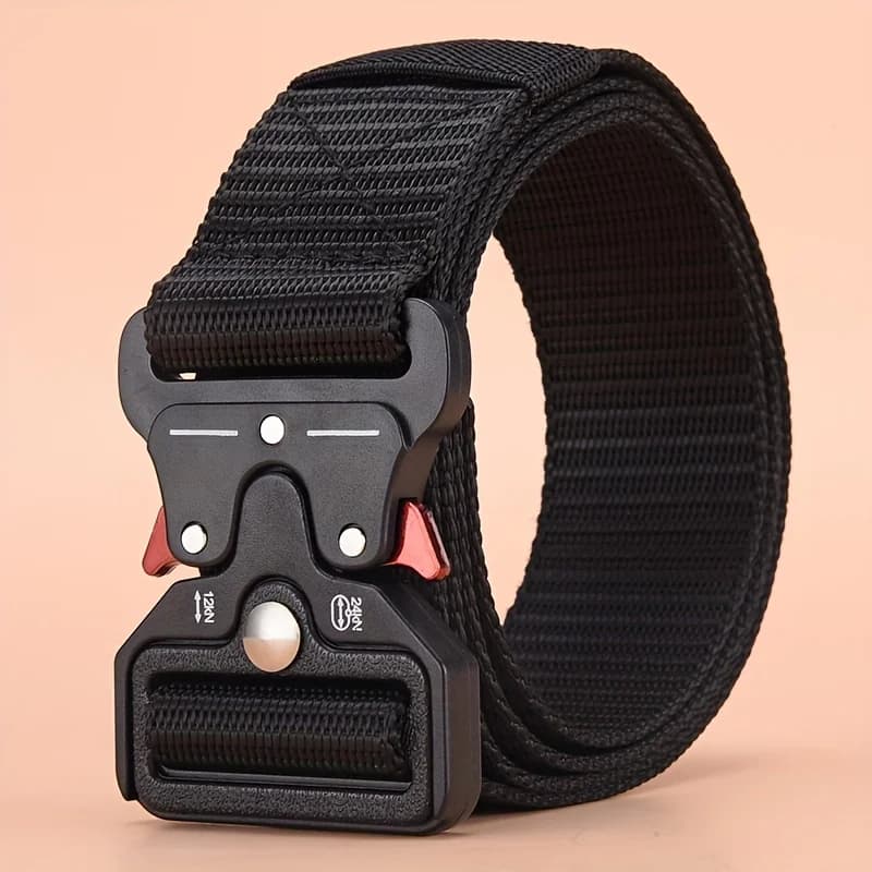 Cinture Tattiche Versatili da Uomo - Design Resistente e Regolabile - Per Appassionati di Sport all'Aperto, Abbinabili a Pantaloni e Jeans, Per Uomini e Donne