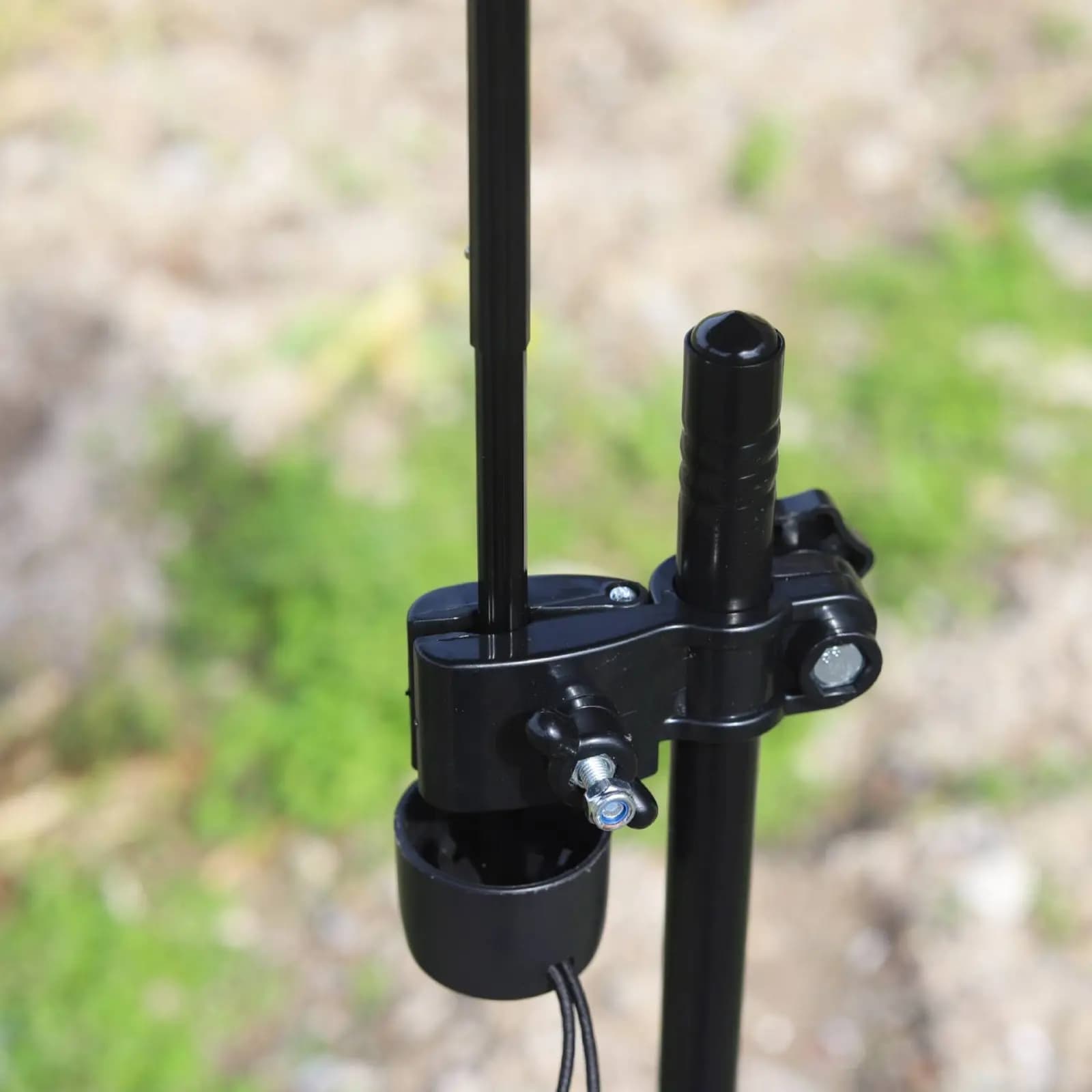 Umbrella Clamp Pole Easy to Insert Plant Shade Umbrella Holder Garden Accessory Multi-Use Outdoor Stand Portable for Flower Pot