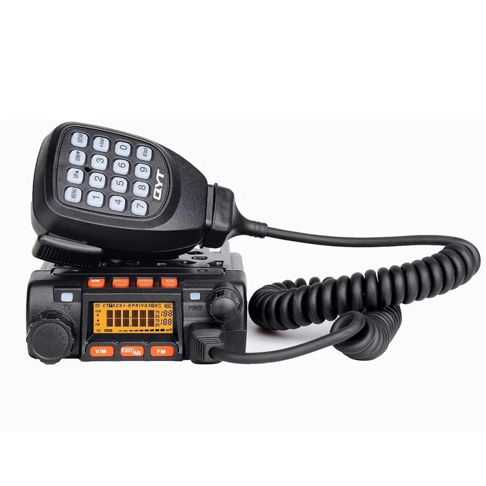 QYT KT-8900 Walkie-talkie per auto radio mobile dual band da 25 W con display