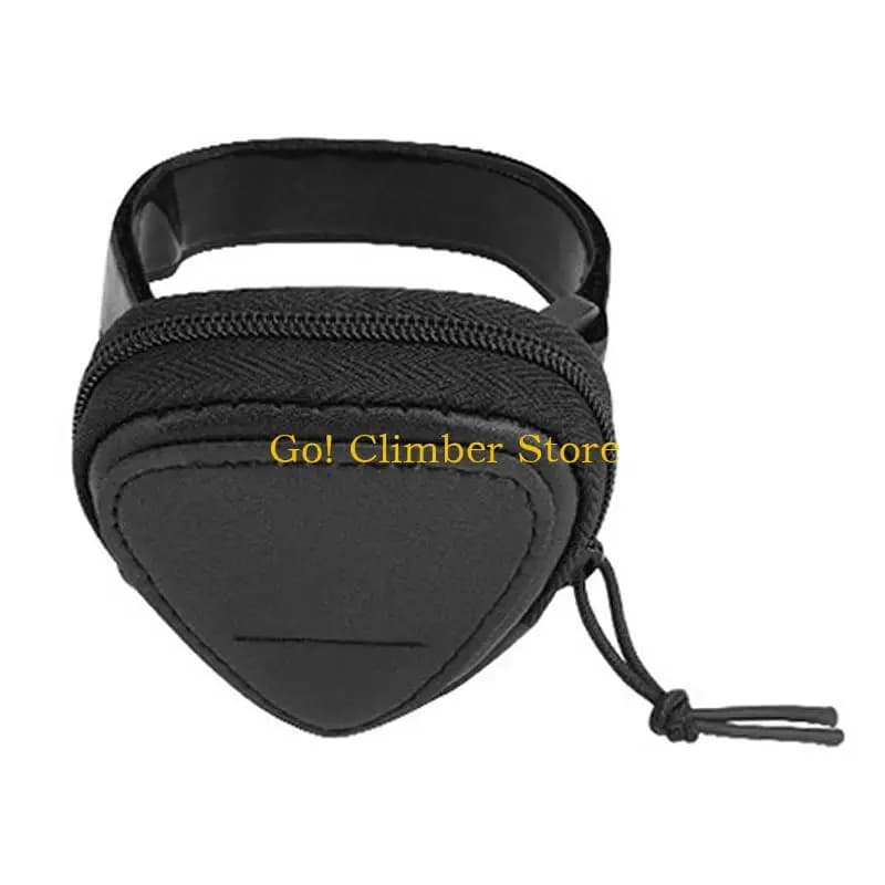 Q84C Comoda scatola porta plettri per chitarra impermeabile, borsa per plettri adatta per plettro