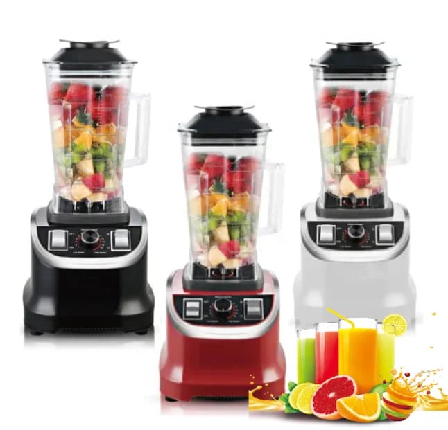 High-Speed Heavy-Duty 2L Commercial Blender Juicer New Style Powerful Food Processor for Hotel Smoothie Making Machine