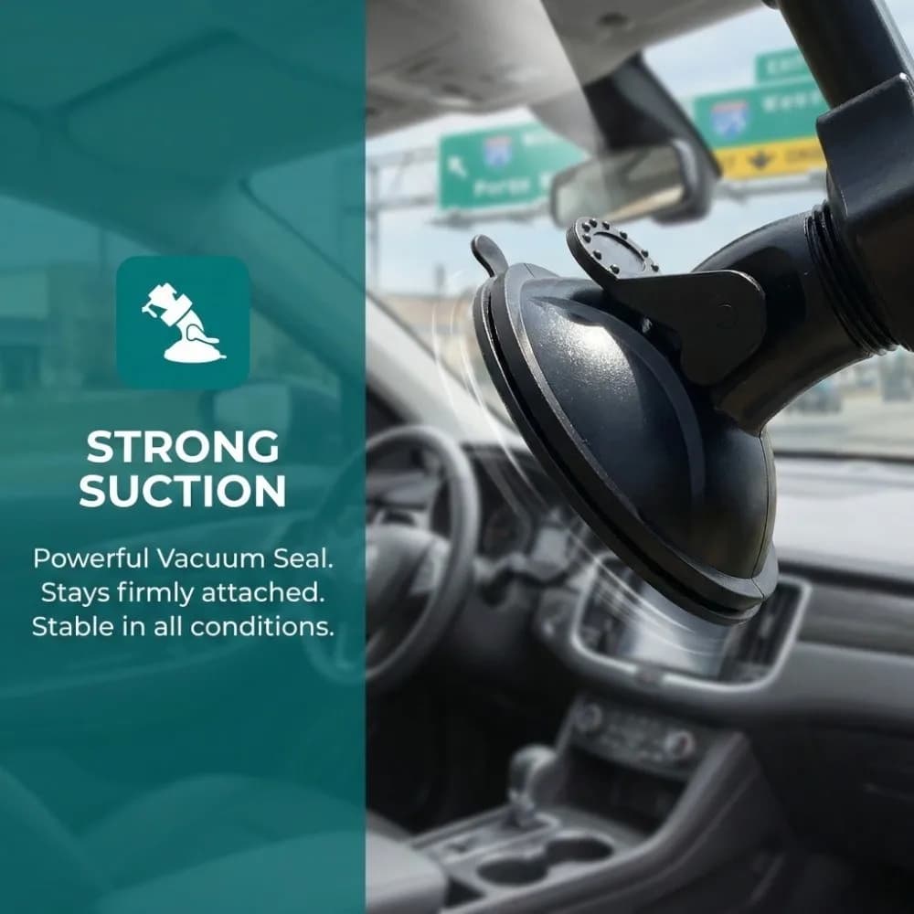 4Pcs HD-073 Dash Cam Bracket Universal Various Styles Optional Navigation Support Bracket Car Mount Vacuum Suction