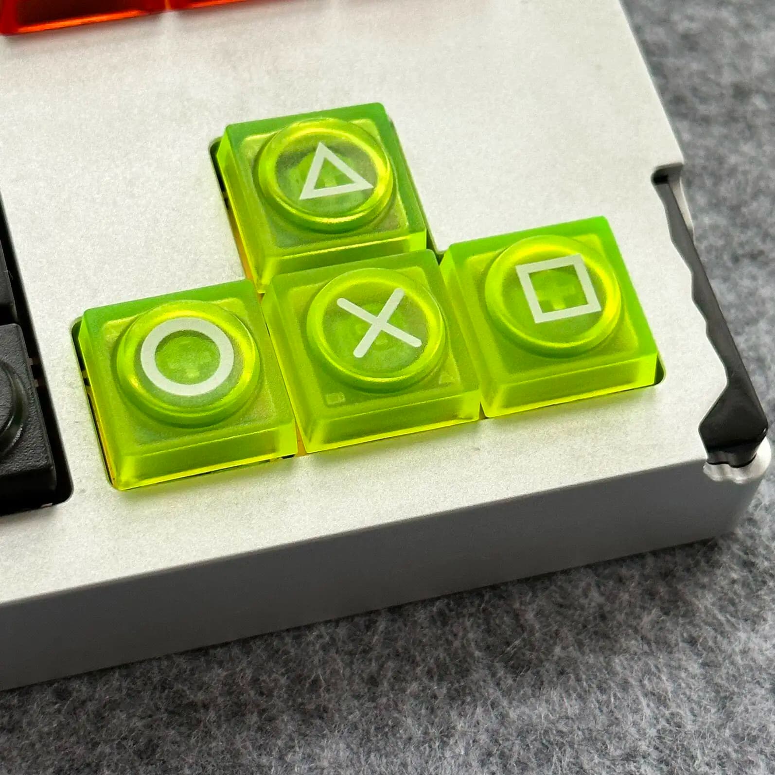Tasti per Tastiera con Freccia/Indicatore di Direzione, Motivo Controller PSP, Tasti Personalizzati per Tastiera Meccanica da Gaming MX