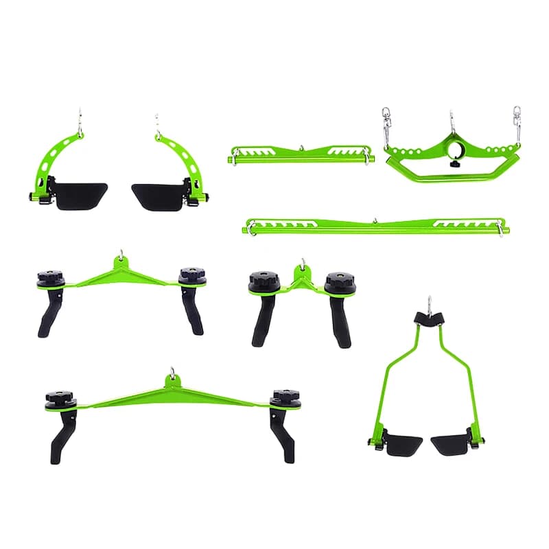 Exercise Gym accessory for traction and steel handle with high/low traction bar