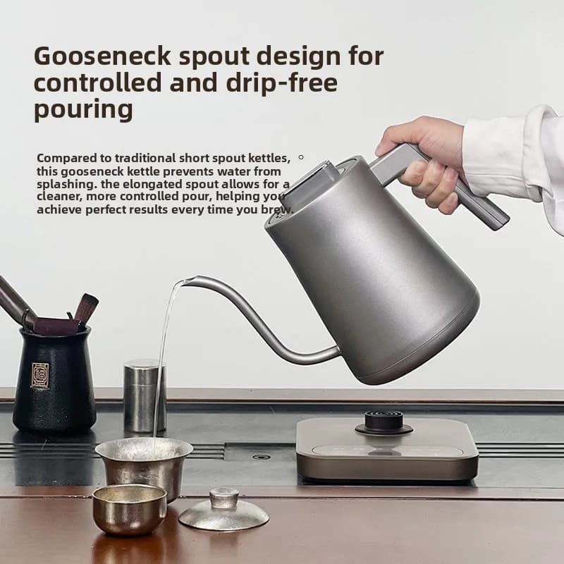 Household Genuine Original Pure Titanium Conventional Electric Kettle Fully Automatic Tea Brewing Tea Table Integrated Electric