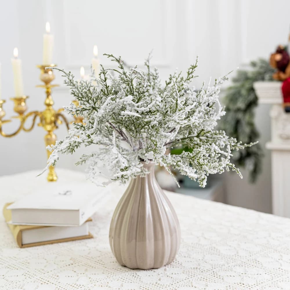 Rami di pino di natale aghi di pino per piante artificiali decorazione natalizia per la casa ornamento per albero di natale ghirlanda fai da te regali di capodanno