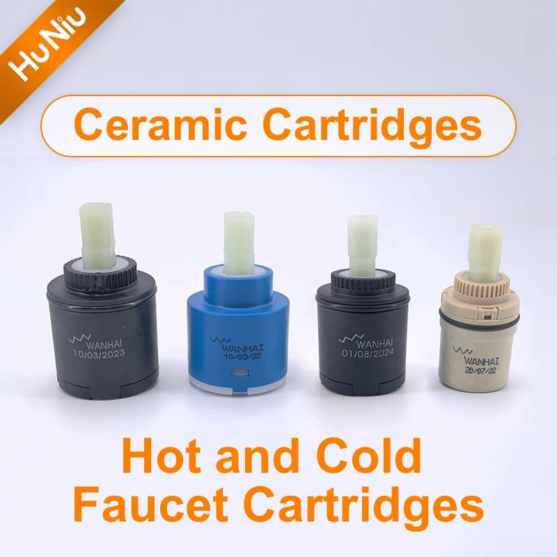 HuNiu Cartuccia Ceramica 25mm/30mm/35mm Cartuccia Rubinetto Rubinetto Miscelazione Bobina Alta Valvola Miscelatore Cucina Bagno Doccia Rubinetto Accessori