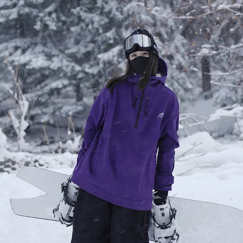 SEAPIPE 2025 Inverno Uomo Donna Felpa con cappuccio Caldo Impermeabile Traspirante Antivento Cappotti da snowboard Giacca da sci da esterno per uomo e donna