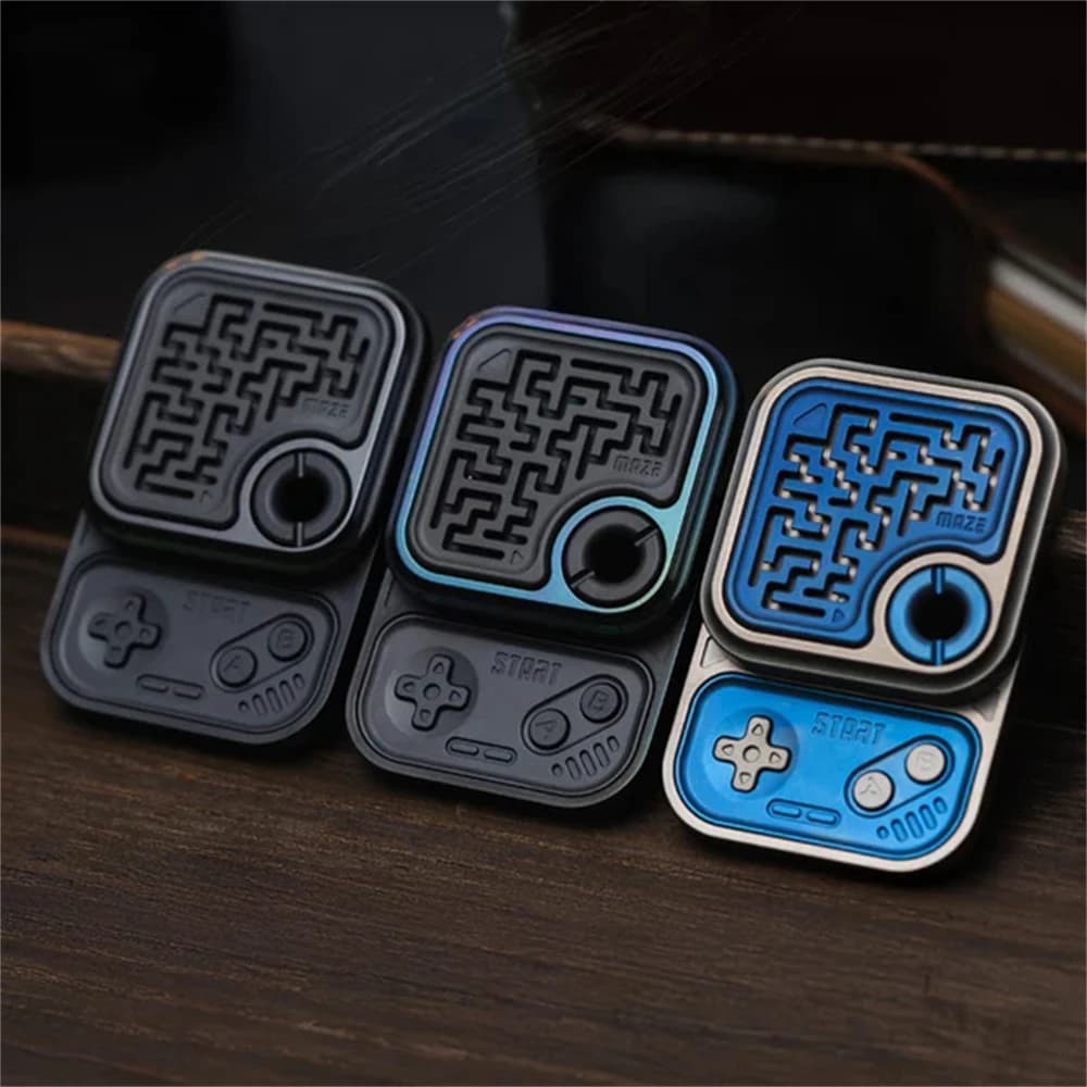 01EDC Mini Console di gioco Fidget Slider Spinner EDC Giocattoli Antistress Mano Spinner ADHD Ansia Sollievo Sensoriale Agitarsi Giocattoli Regalo