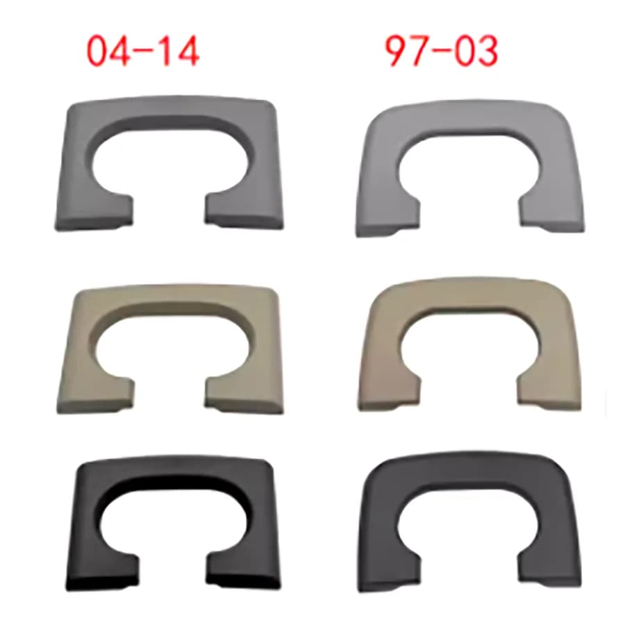 Wooeight 1Pc Car Center Console Water Cup Holder Drink Bottle Holder Armrest Pad Replacement For Ford F150 1997-2003 2004-2014