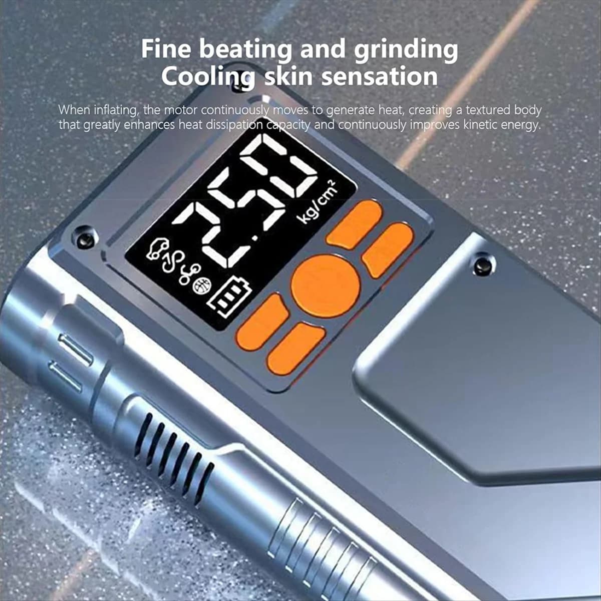 ABFW Gonfiatore portatile per pneumatici per auto, pompa gonfiabile per modelli con cavo, pompe per pneumatici con display digitale, pompa manometro per pneumatici