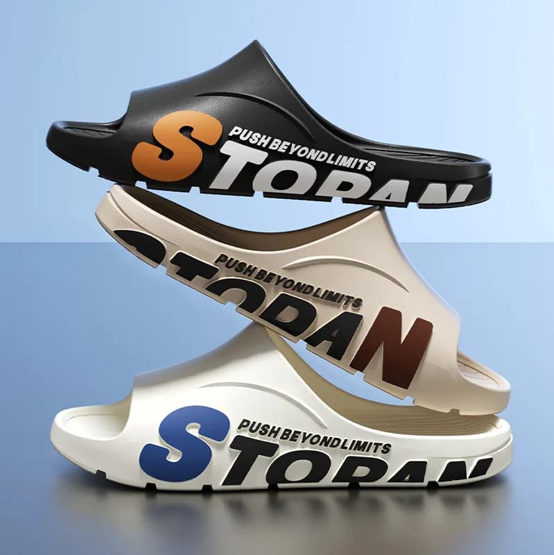 Pantofole, abbigliamento estivo da donna antiscivolo per esterni, bagno con suola spessa, bagno, casa, interni, pantofole fresche, da uomo