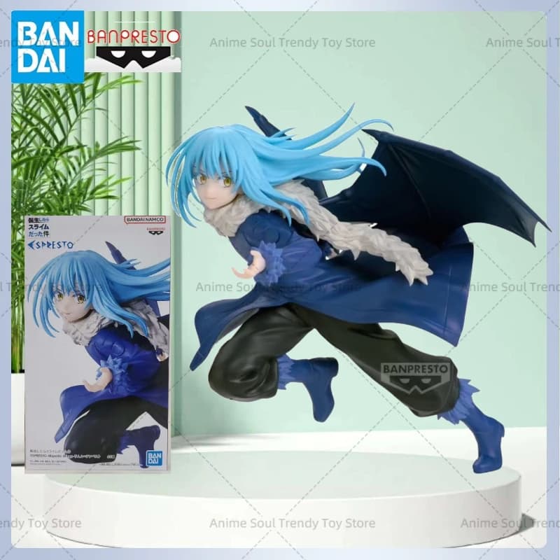 Genuino BANPRESTO ESPRESTO Quella volta che mi sono reincarnato come una melma Majestic Wings Rimuru Tempest Figure Anime Model Toy AS