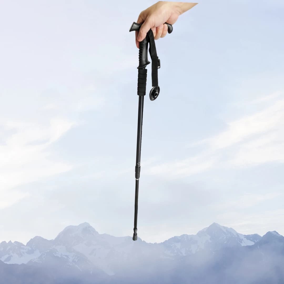 Trekking stick KD 135 cm Trekking stick with T handle for men Retractable Stick luxury walking stick Extensible rock climbing accessories
