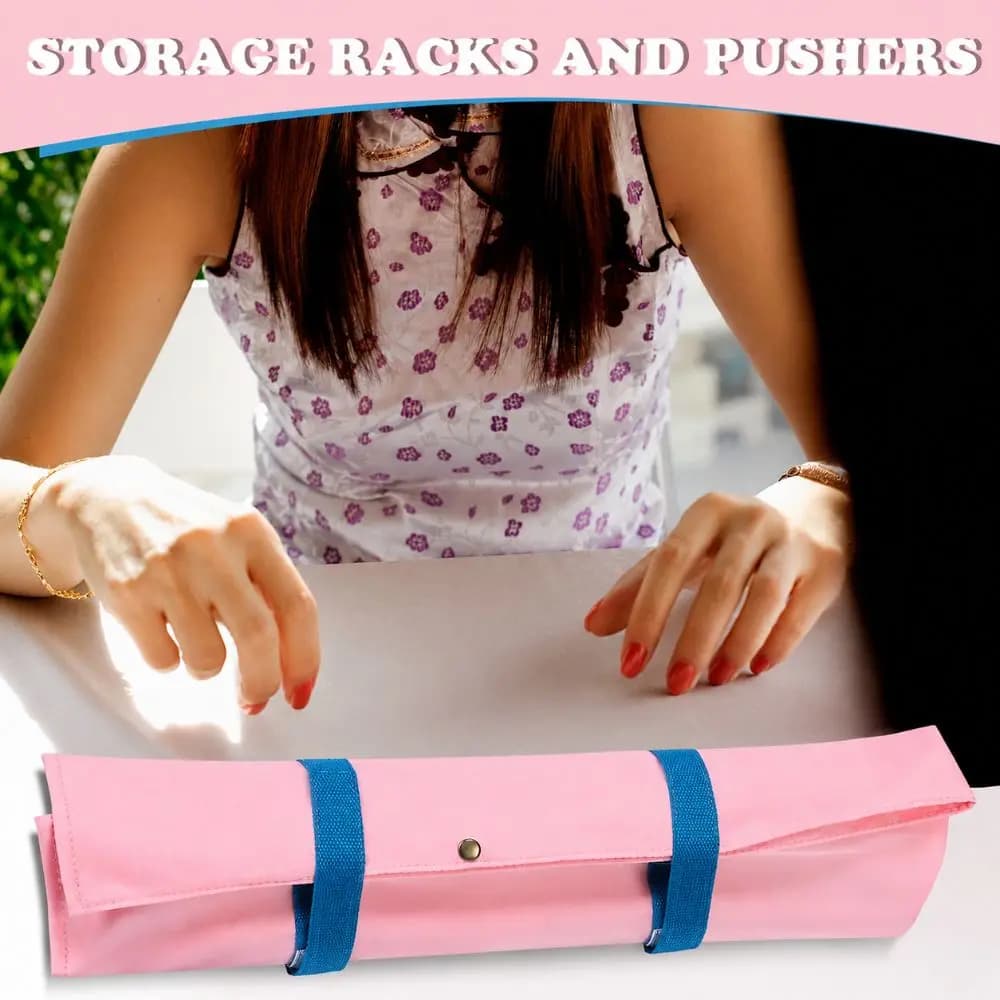Portable Multi-purpose Mahjong Bag Large Capacity Zippered Mahjong Tiles Case Durable Protective Sleeve Travel