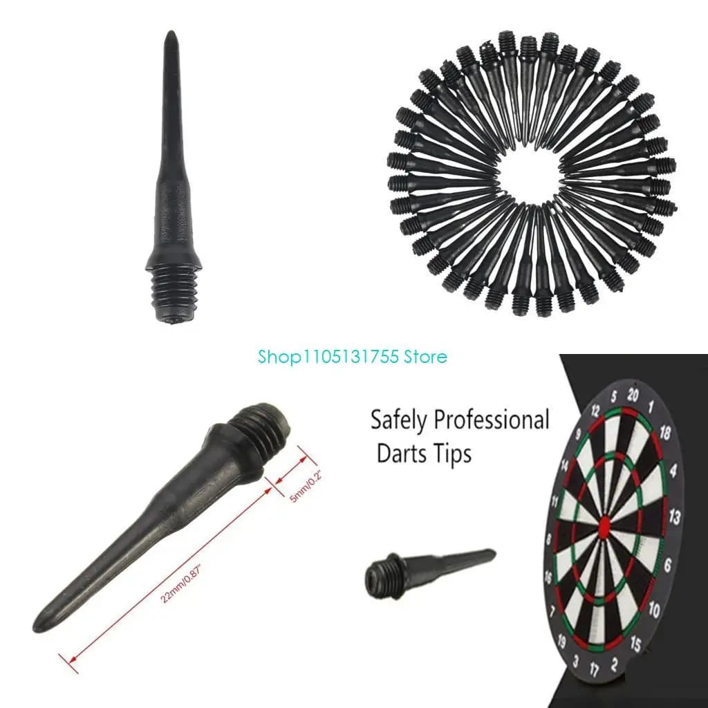 K0EF Accessori per freccette Punte per freccette, punte morbide per freccette, set punte morbide corte in plastica