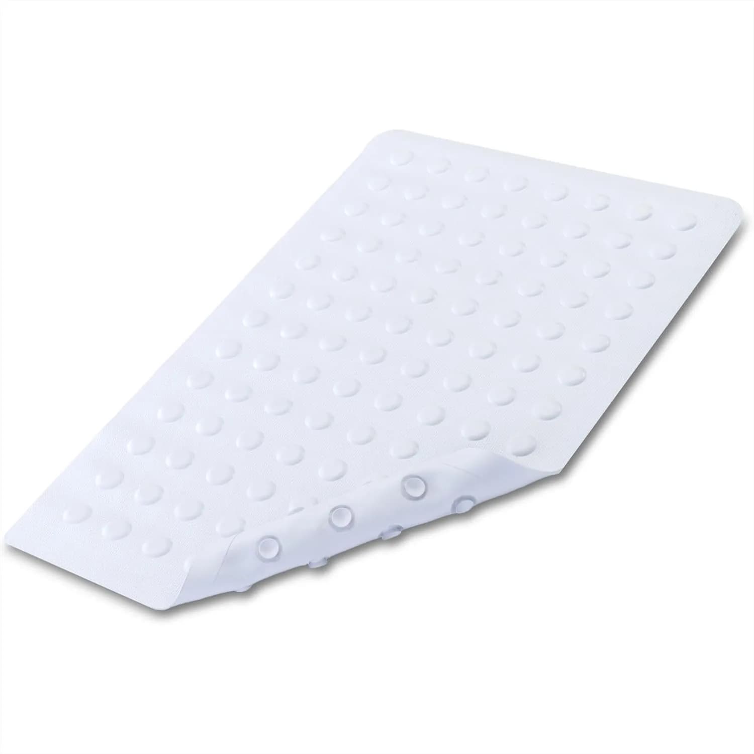 Tappetino di Sicurezza in Gomma per Vasca da Bagno, Antiscivolo con 100 Ventose, Lavabile in Lavatrice, 14x22 Pollici