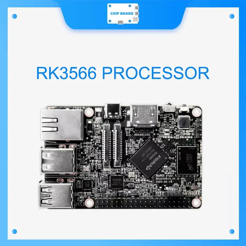 XPI-3566 Computer a scheda singola - Rockchip RK3566, alternativa Raspberry Pi, 4K/2GB/8GB