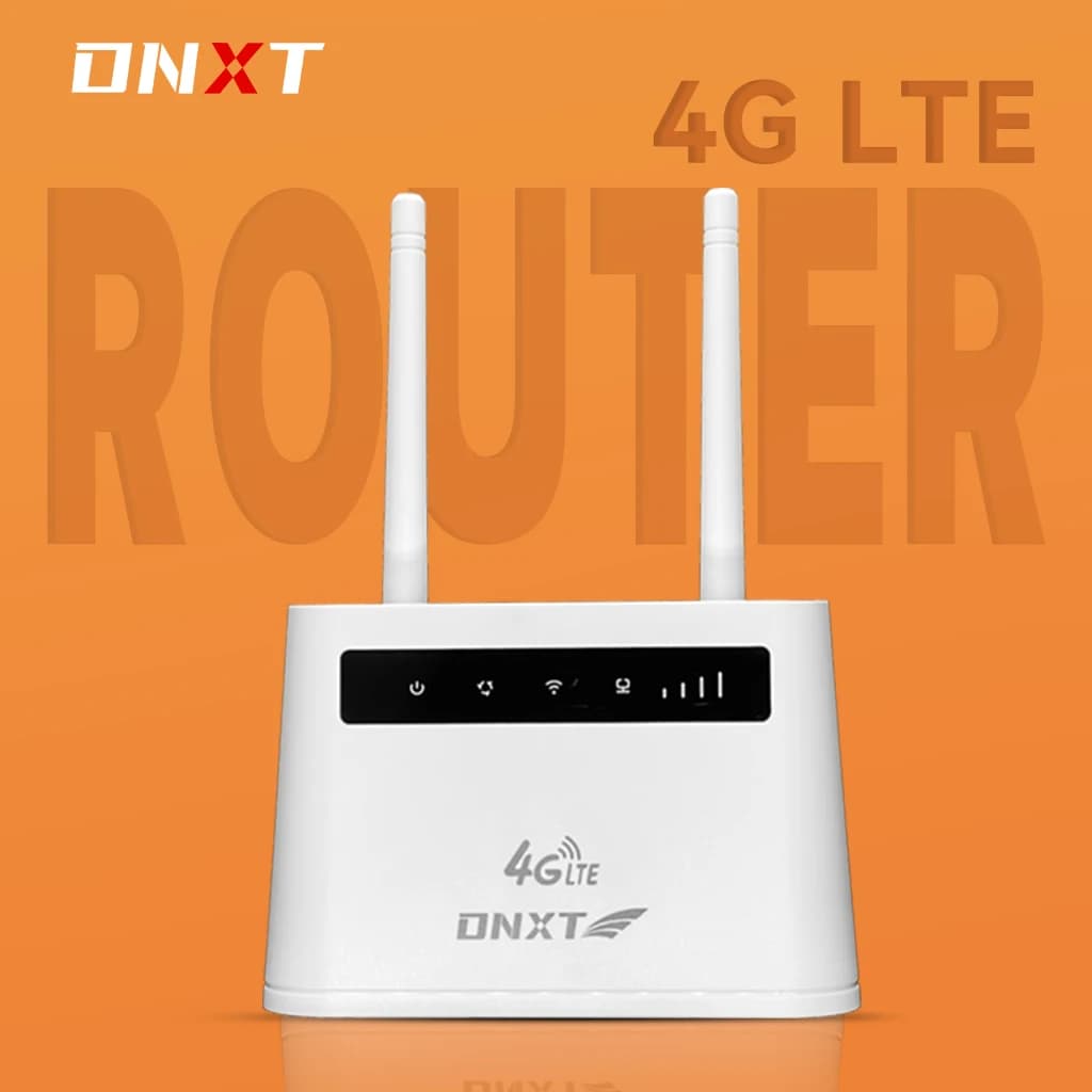 DNXT R102 WiFi6 4G router CPE LTE Router with SIM Card Slot 2 Detachable antennas have voice function