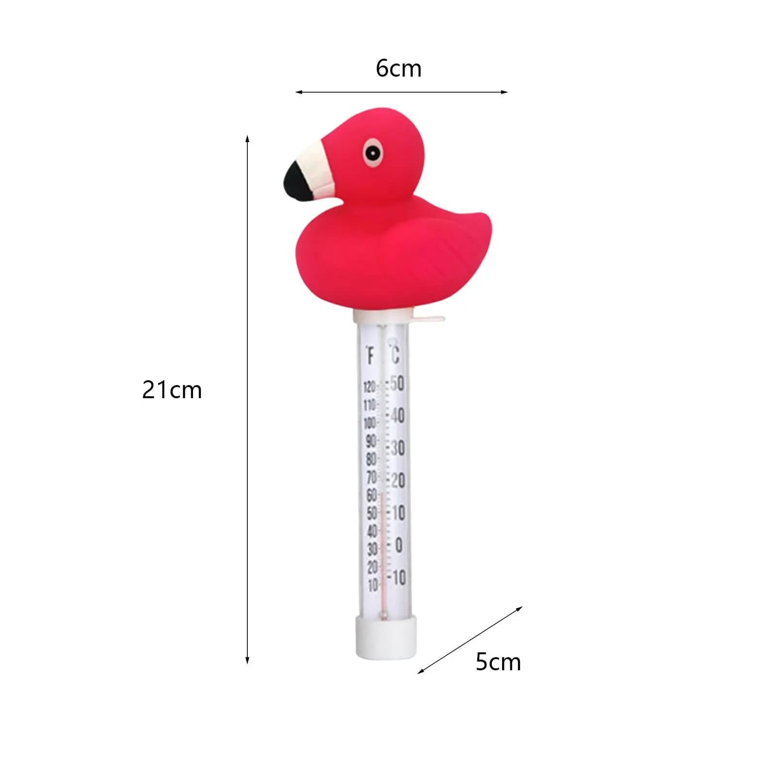 Floating Pool Thermometer Durable PVC Material Water Temperature Meter for Children’s Bath and Shower
