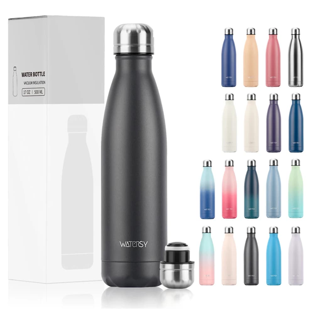 500 ml stainless steel thermal bottle Double vacuum bottle Insulated cup for hot and cold water bottle Car travel cup