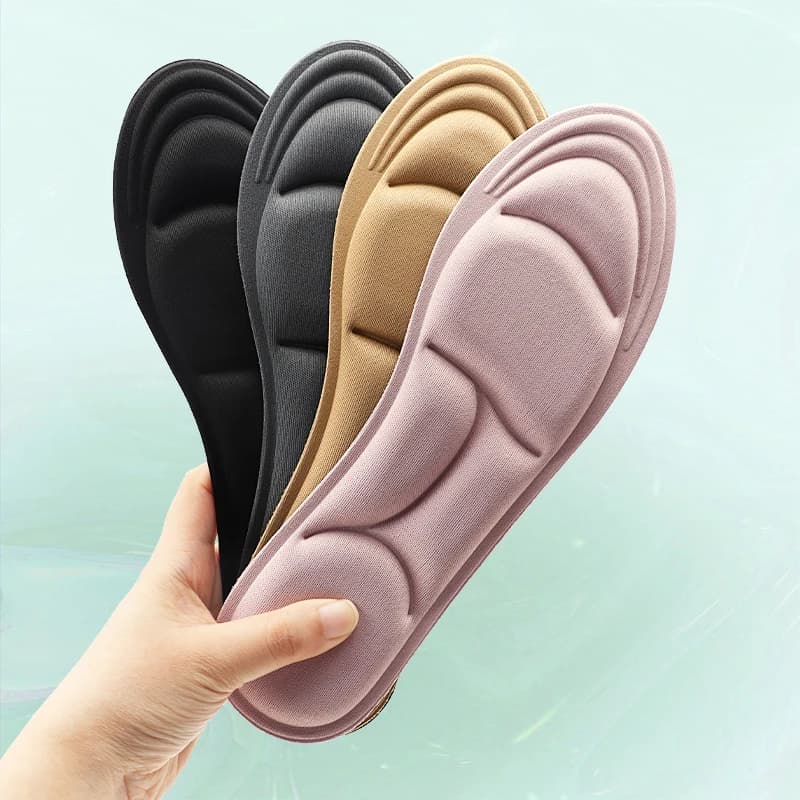 Nuove solette sportive in memory foam per scarpe donna uomo deodorante cuscino traspirante solette da corsa per la cura dei piedi soletta ortopedica