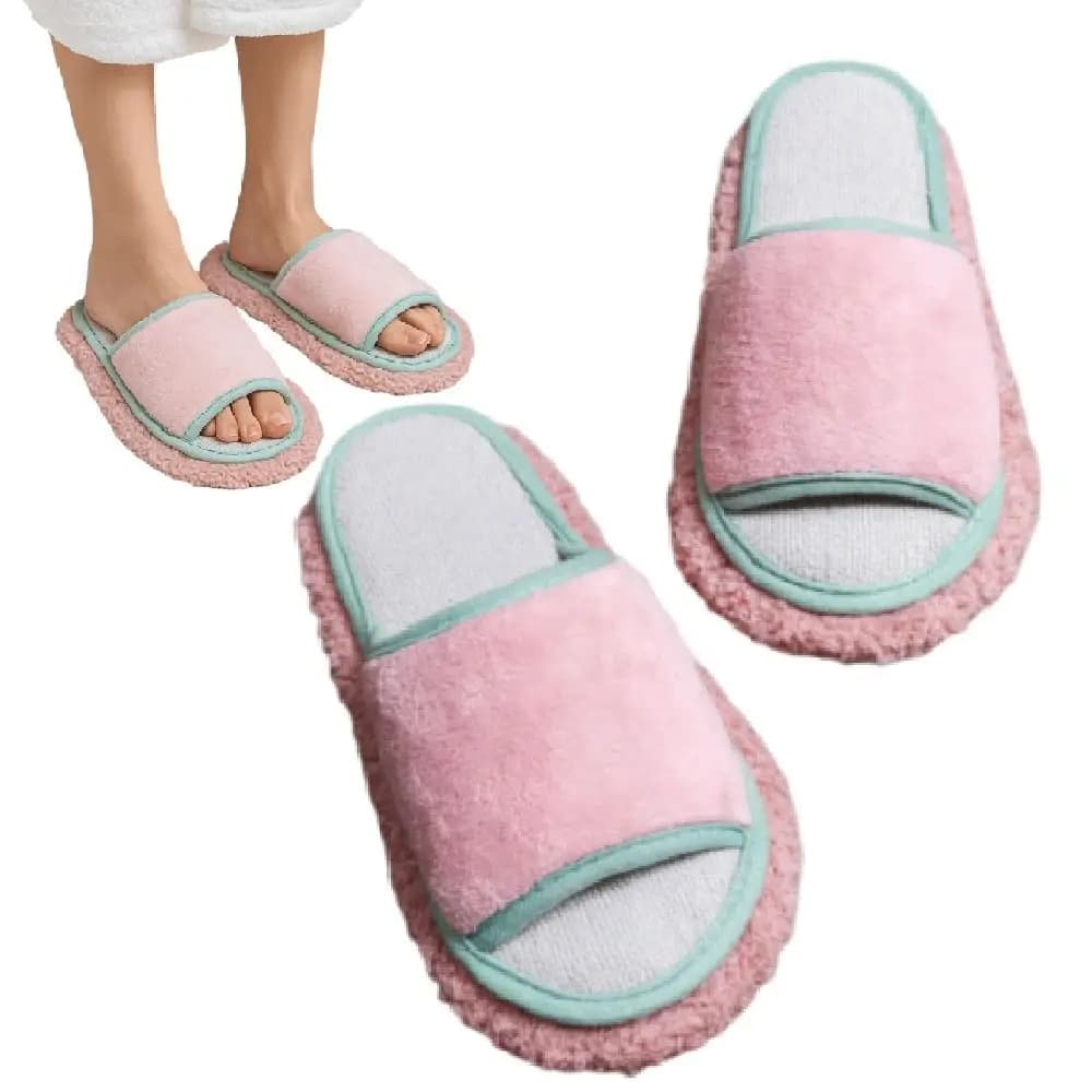 Detachable microfiber Slippers Soft and creative to clean floor Slippers for cleaning washable tiles in kitchen color