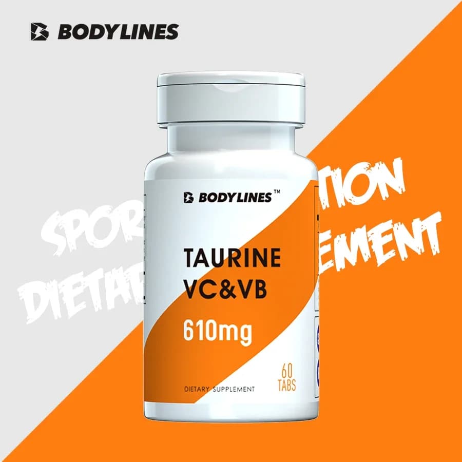 Compresse di vitamina taurina multidimensionale per sport fitness Vitamina B1 B2 B6