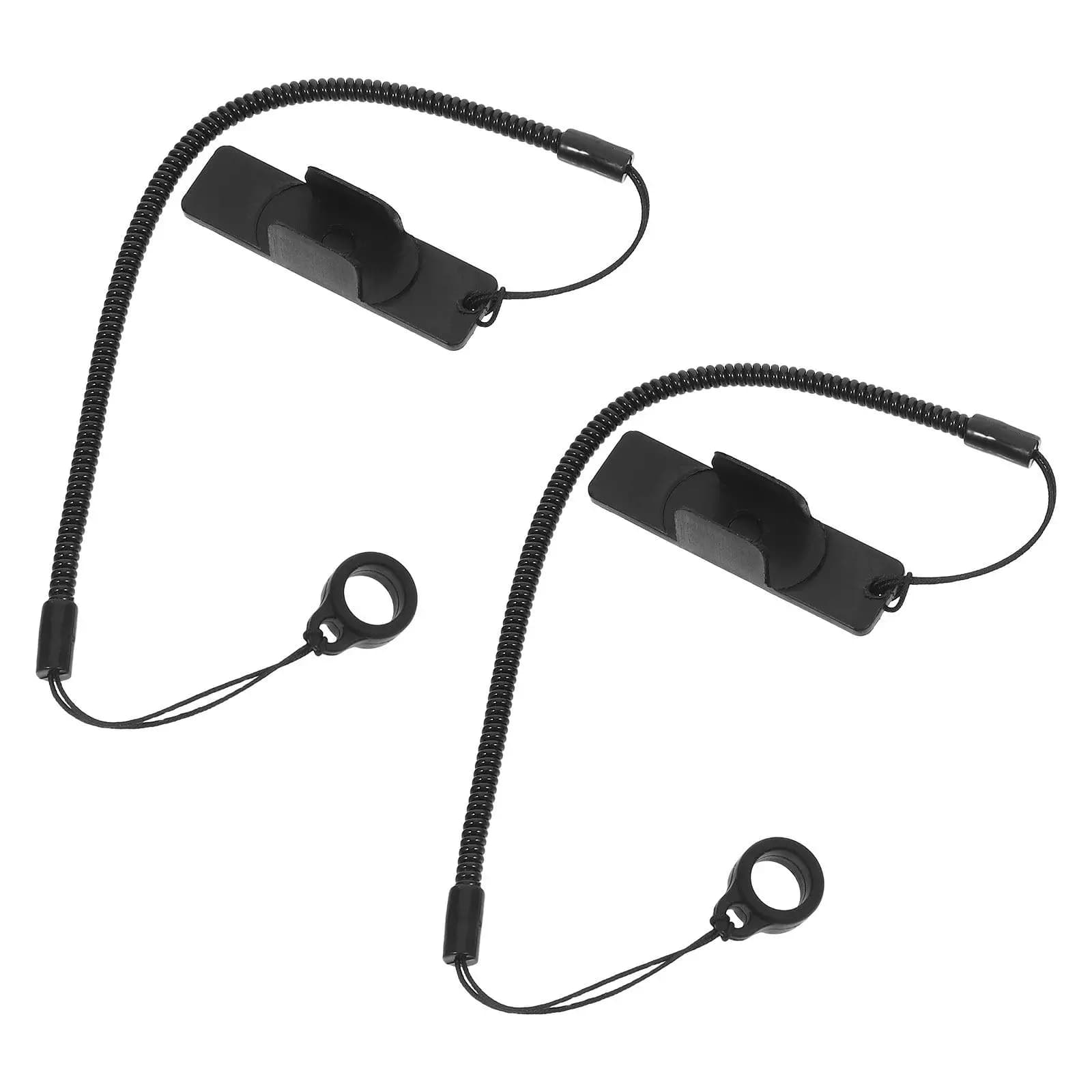 2 Pezzi Cinghia Elastica Nera per Penna, Laccetto per Stilo Touch, Porta Penna per Clipboard, Cordino Elastico Anti-Smarrimento per Disegno su Tablet