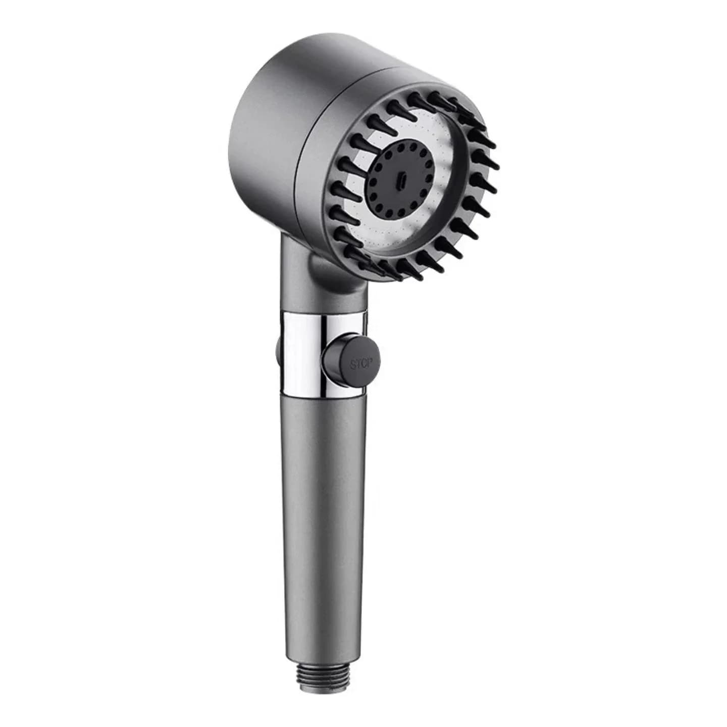 High Pressure Handheld Shower Head with Filters 3 Spray Mode & Detachable Spray Gun Mode with Head Body Massager Shampoo Brush