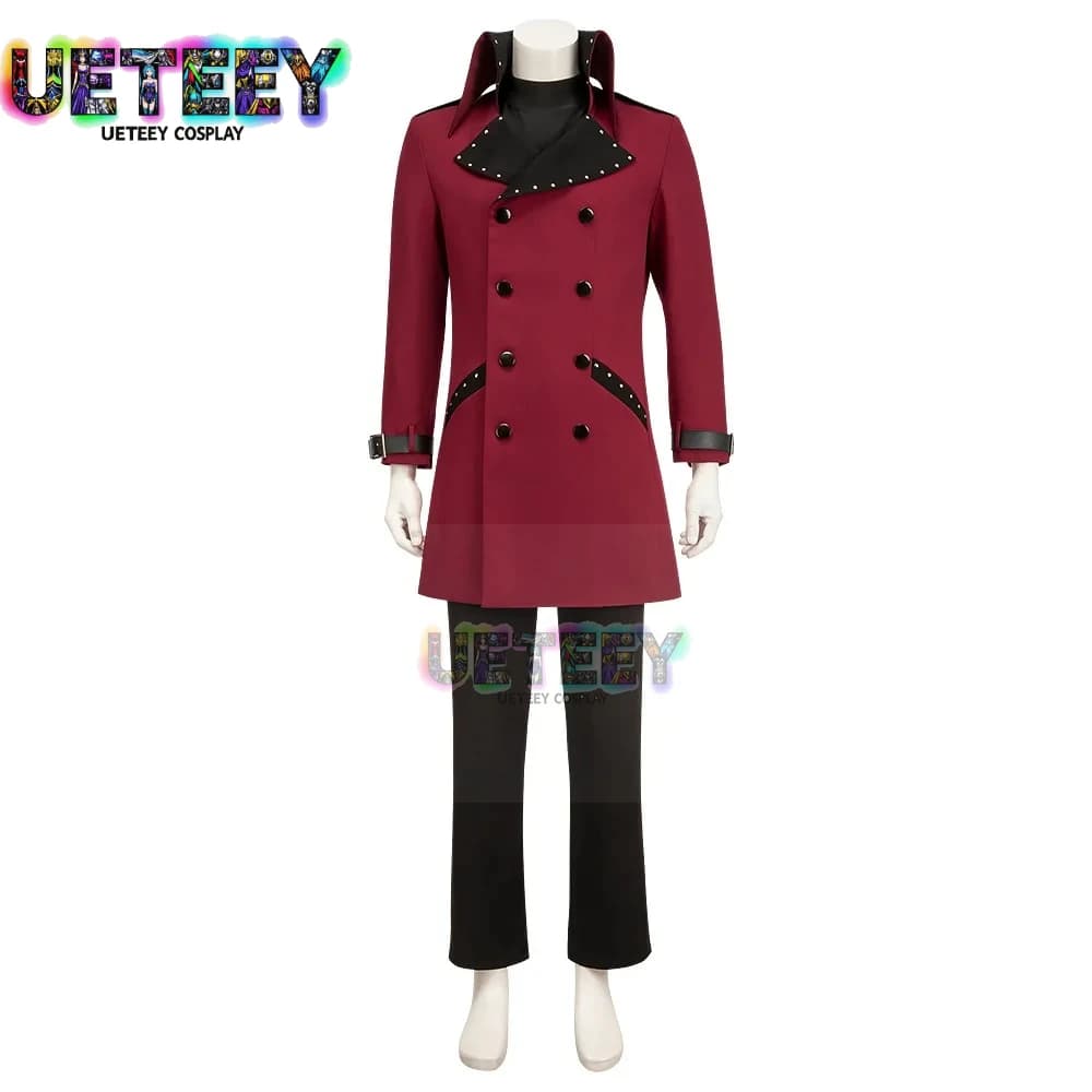 UETEEY Game Charging Shinjiro Aragaki Costume Cosplay Wig Dress with Hat Custom Sizes